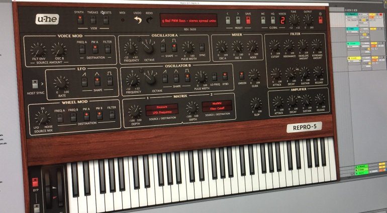 U-He Repro-5 - die Polyphonie des hochgelobten virtuellen Mono-Synth