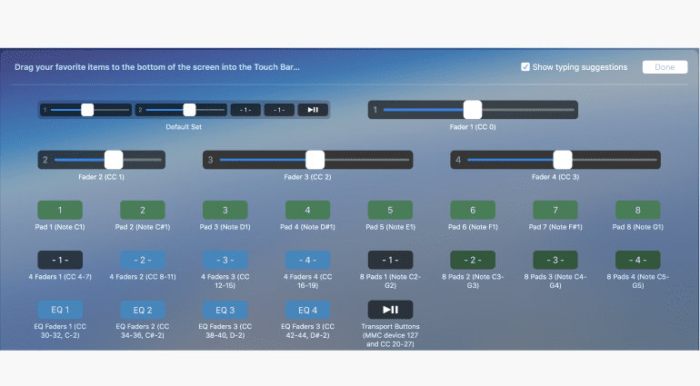 Urban Lienert MIDI Touchbar - DAWs steuern über die kostenlose MacBook Pro Touchbar