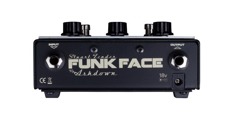 Ashdown Funk Face Wah Overdrive Röhre Pedal Back