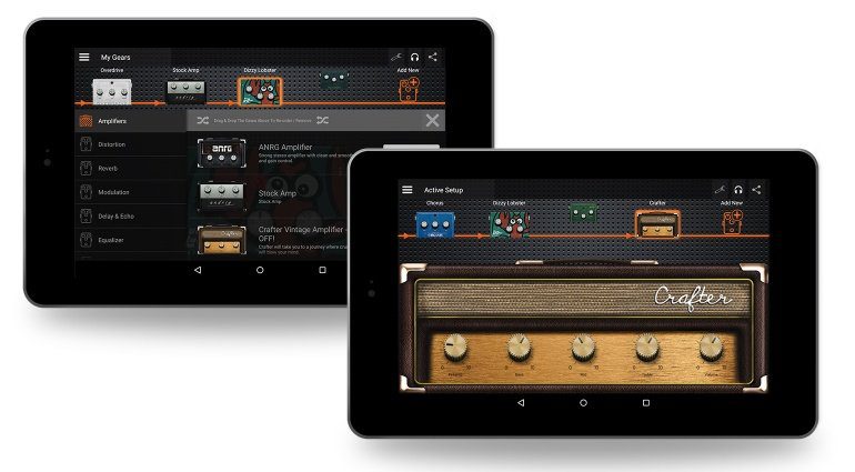 Deplike App Tablet GUI