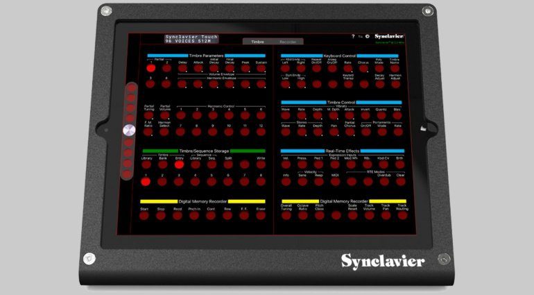 Synclavier Touch - iPad Kontrolle für euer Synclavier