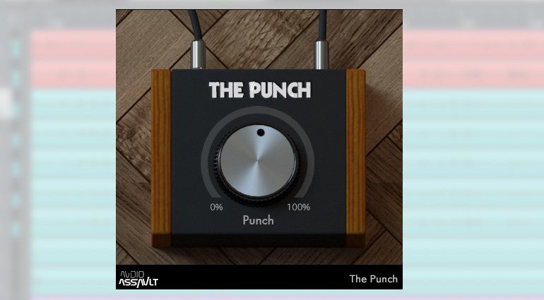 Audio Assault The Punch Plug-in Effekt GUI Cubase