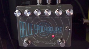 Catalinbread Belle Epoch Deluxe Effekt Pedal Band Echo Front