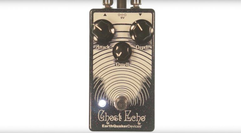 EarthquakerGhost Echo Reverb Pedal Front