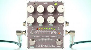 Electro Harmonix EHX Platform Kompressor Effekt PEdal Front Teaser