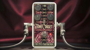 Electro Harmonix EHX Tone Corset Kompressor Pedal Front