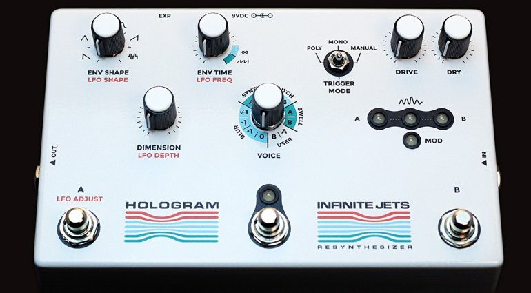 Hologram Infinite Jets - unendlicher Resynthesizer als Pedal