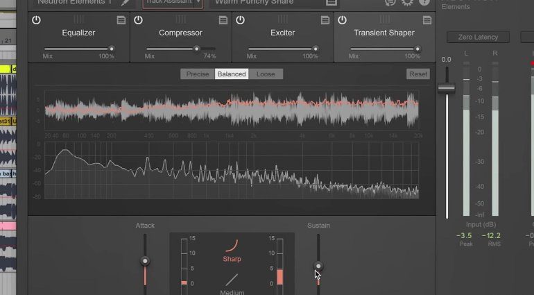 iZotope Neutron Elements PLug-in Effekt GUI