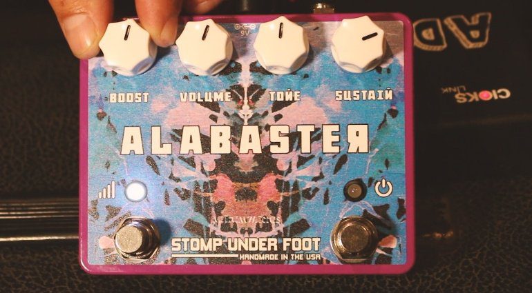 Stomp under Foot Alabaster All Them Witches Big Muff Clone Pedal Fuzz
