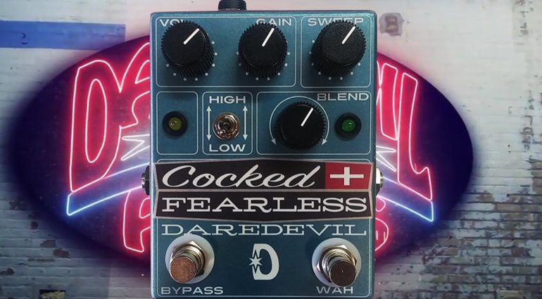 Daredevil Pedals Cocked Fearless pedal