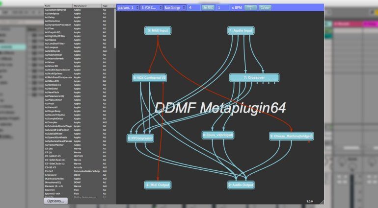 DDMF Metaplugin V3 - der multifunktionale Plug-in Wrapper wird größer