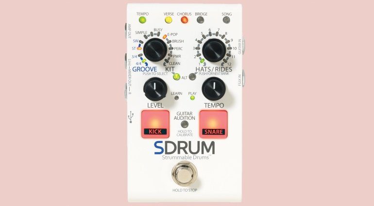 Digitech SDRUM Drummer Pedal Front