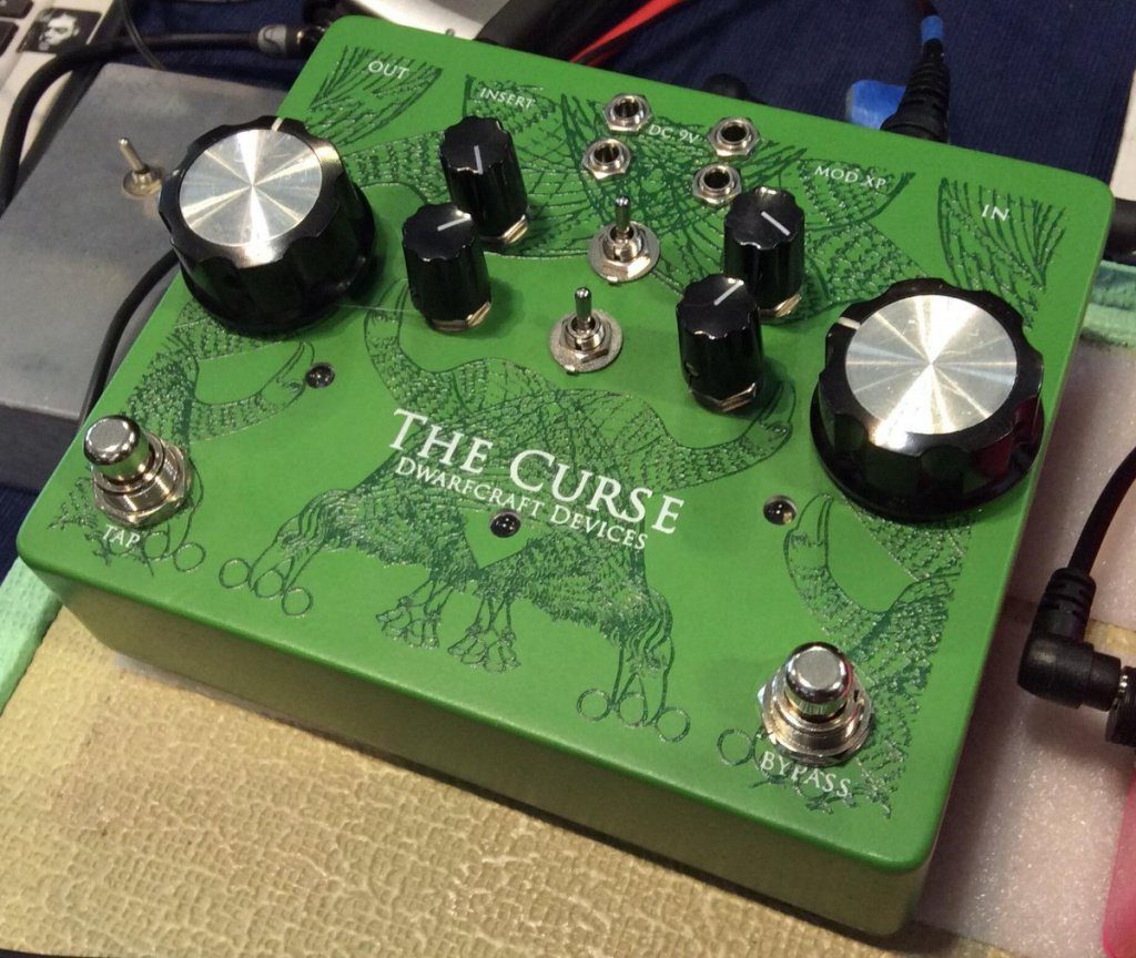 Dwarfcraft Devices The Curse delay pedal NAMM