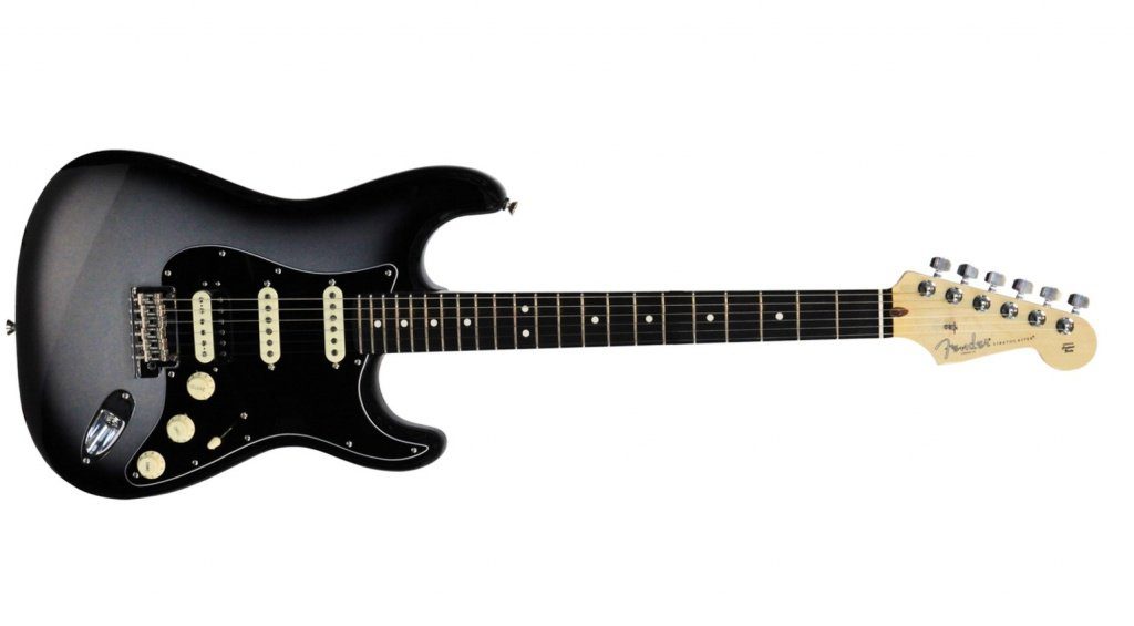 Fender Silverburst Stratocaster HSS Front
