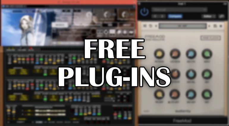 Kostenlos: Die interessantesten Freeware Plug-ins der letzten Woche