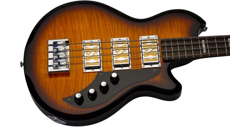 Supro Hunington III Tobacco Burst Front