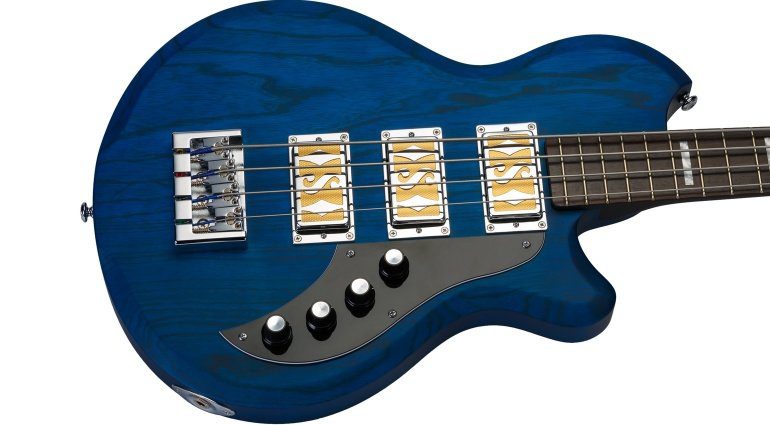 Supro Hunington III Transparent Blue Front