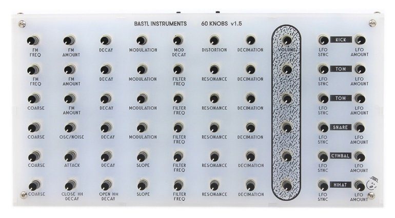 Bastl Instruments 60KNOBS - die absolute Regelzentrale