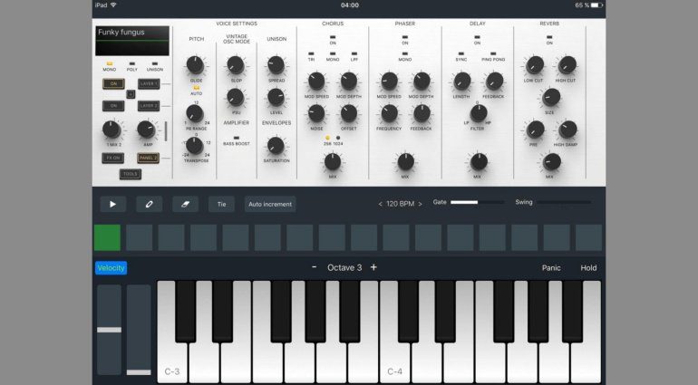 BeepStreet Zeeon Synthesizer - Analog Modelling für das iPad