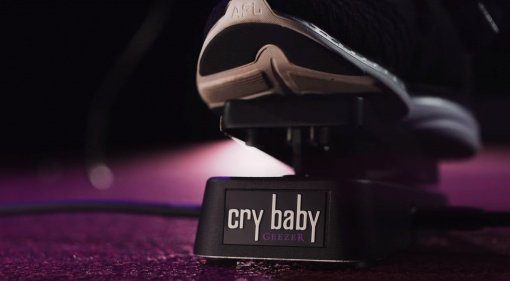 Dunlop Geezer Butler Signature Cry Baby Wah Front