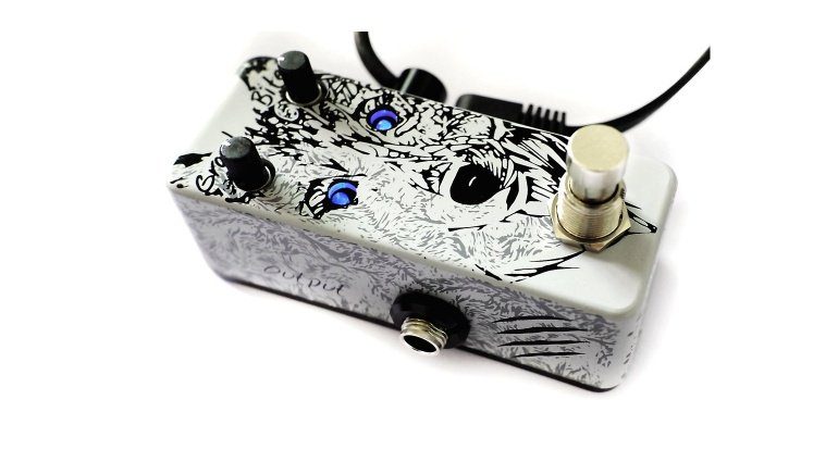 F-Pedals Nikaos Distortion Pedal Seite