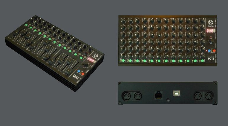 Faderfox New Modules MX12 und PC12