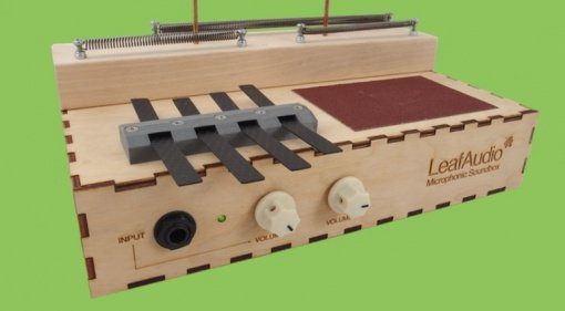 Leaf Audio Microphonic Soundbox DIY Kit Front