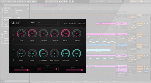 Numerical Audio RF-1 VST Plug-in GUI