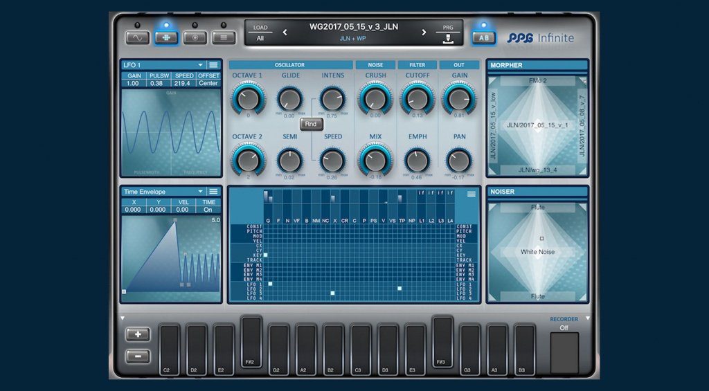 PPG Infinite Parameter-Page