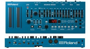 Roland SH-01A Front Rueckseite Blau