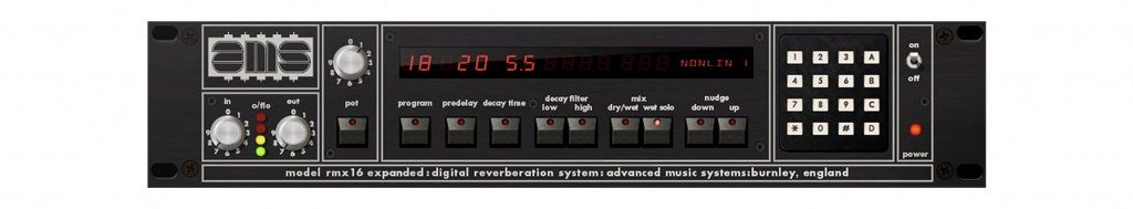 UAD AMS RMX16 Expanded GUI