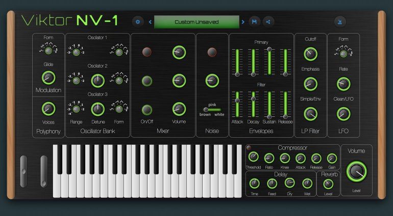 Viktor NV-1 Browser-Synth