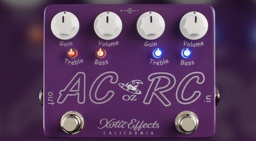 Xotic Effects AC RC OZ Signature Effekt Pedal Front