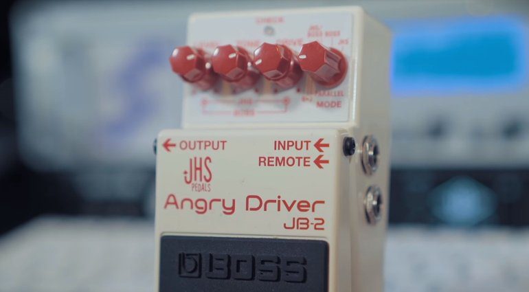 Boss Angry Driver JB-2 Pedal Front