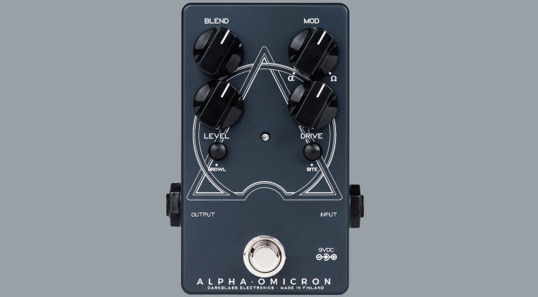 Darkglass Alpha Omicron Bass Distortion Pedal Front