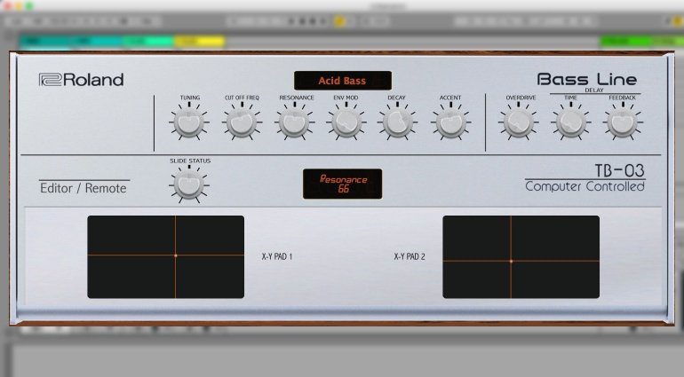 Momo Müller veröffentlicht Roland TB-03 Bass Line Midi Editor