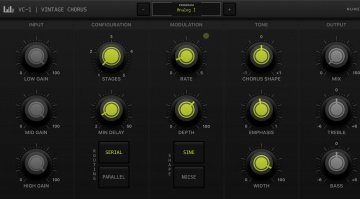 Numerical Audio VC-1 - Multistage iOS Chorus