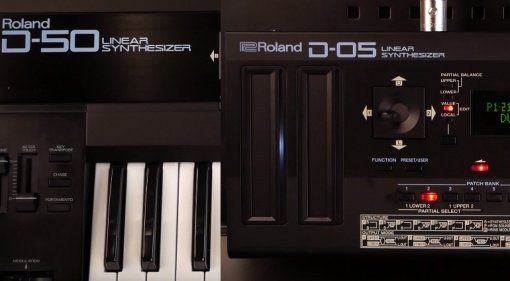 Roland D-50 vs D-05 Synthesizer Shootout Video Teaser