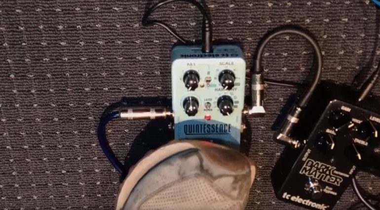 TC Electronic Quintessence Harmonizer Pedal FX