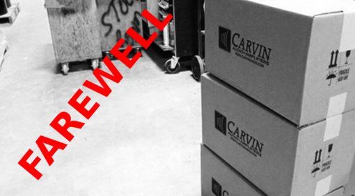 Farewell Carvin AUdio