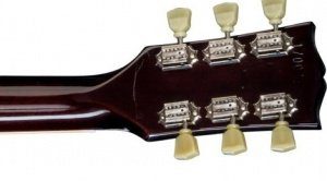 Gibson Les Paul Traditional 2018 gebrochene Kopfplatte beschädigt