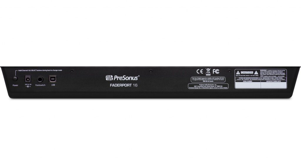 Presonus FaderPort 16 Control Surface Rückeite