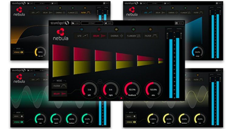 SoundSpot Nebula - Multieffekt Plug-in mit LFO-Steuerung