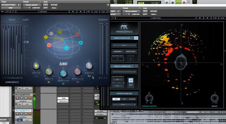 Waves Audio Ambisonics - 360 Grad Mixing für VR