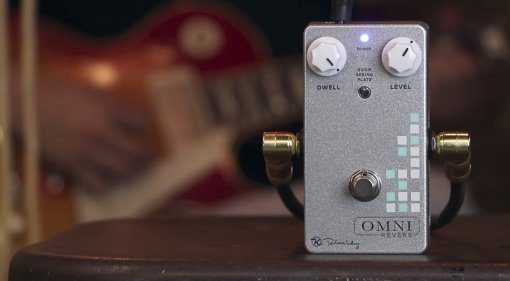 Keeley Omni Reverb Hall Effekt Pedal Front