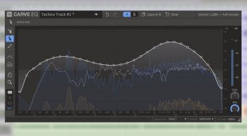 Kilohearts Carve EQ GUI Pro Tools Teaser