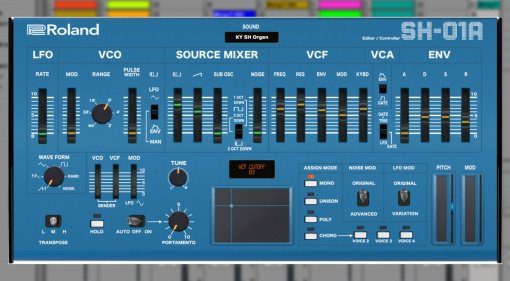 Momo Müller veröffentlicht Roland SH-01A MIDI Controller/Editor