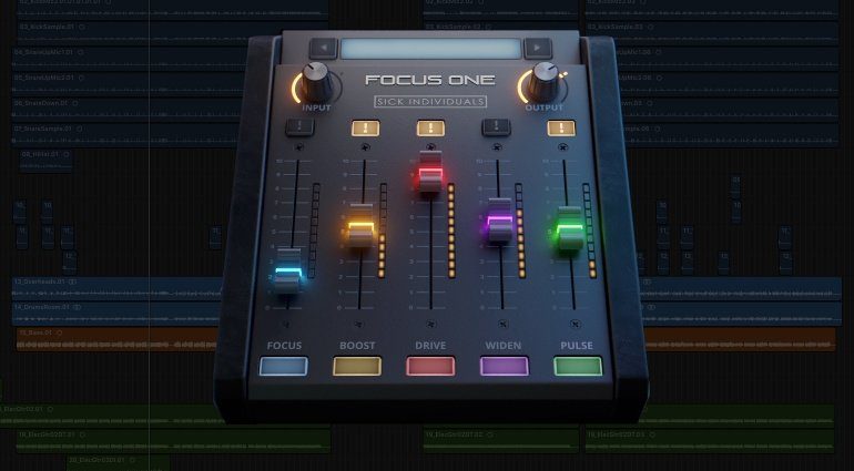 Sick Inovations Focus One Plug-in Effekt GUI