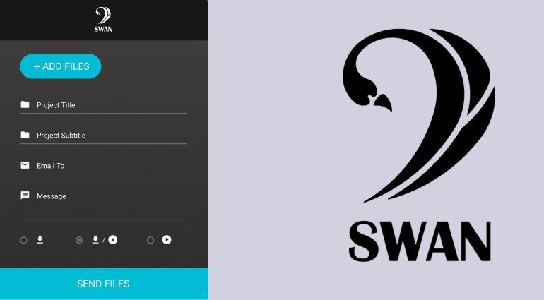 Kostenloses Filesharing für Audio Professionals mit Swan