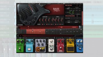 Waves Bass Slapper Plug-in GUI Studio One